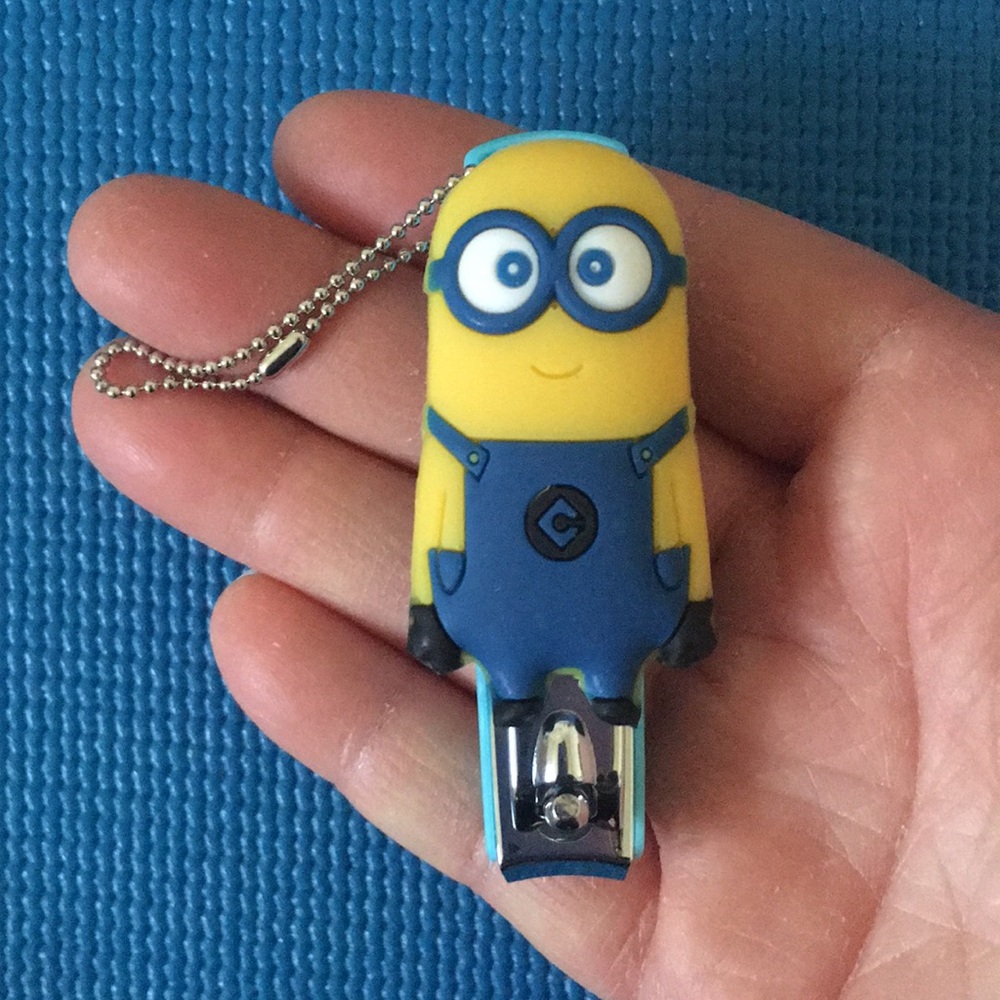 Rubber Minions stainless steel nail clipper
